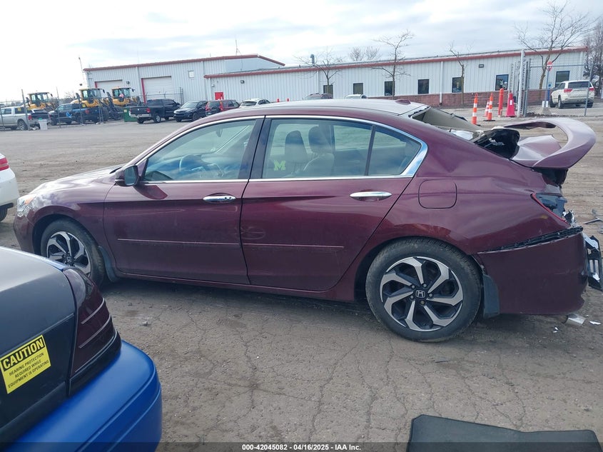 2017 HONDA ACCORD VIN: 1HGCR3F83HA032076