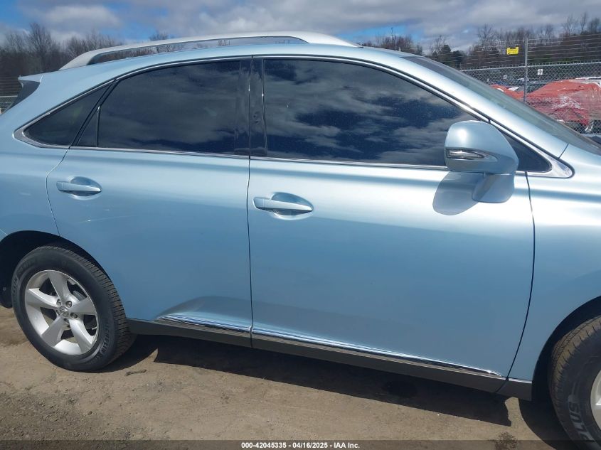 2010 Lexus Rx 350 VIN: 2T2BK1BA5AC067176 Lot: 42045335