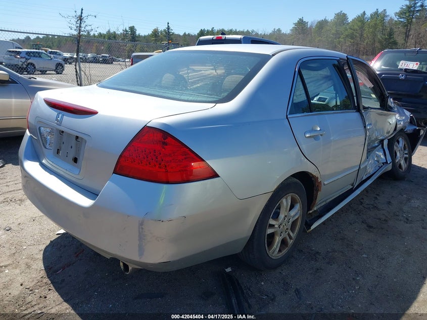 2007 HONDA ACCORD VIN: 1HGCM56747A134826