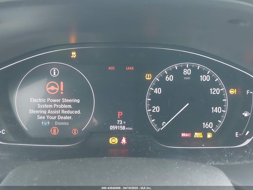 2020 HONDA ACCORD VIN: 1HGCV1F10LA092781