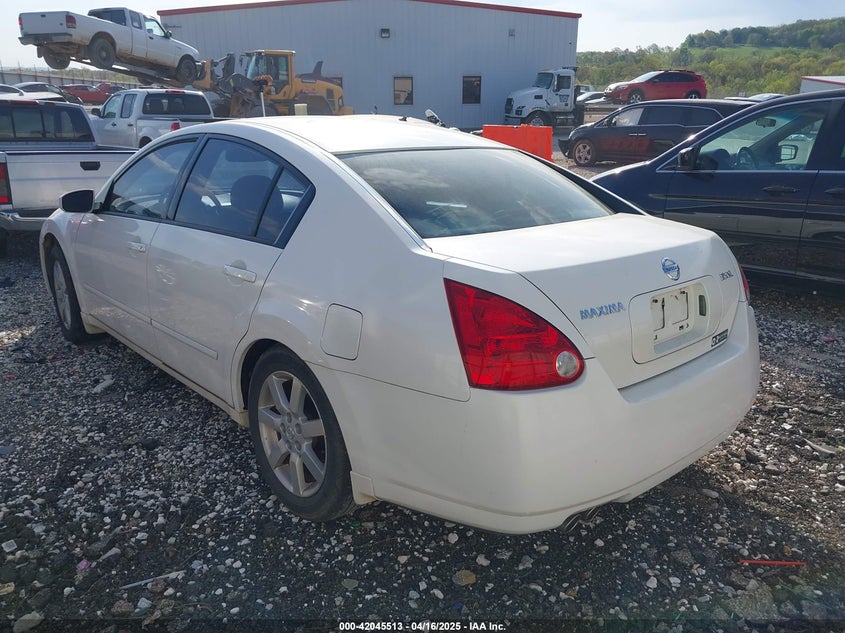 2006 NISSAN MAXIMA VIN: 1N4BA41E26C854721