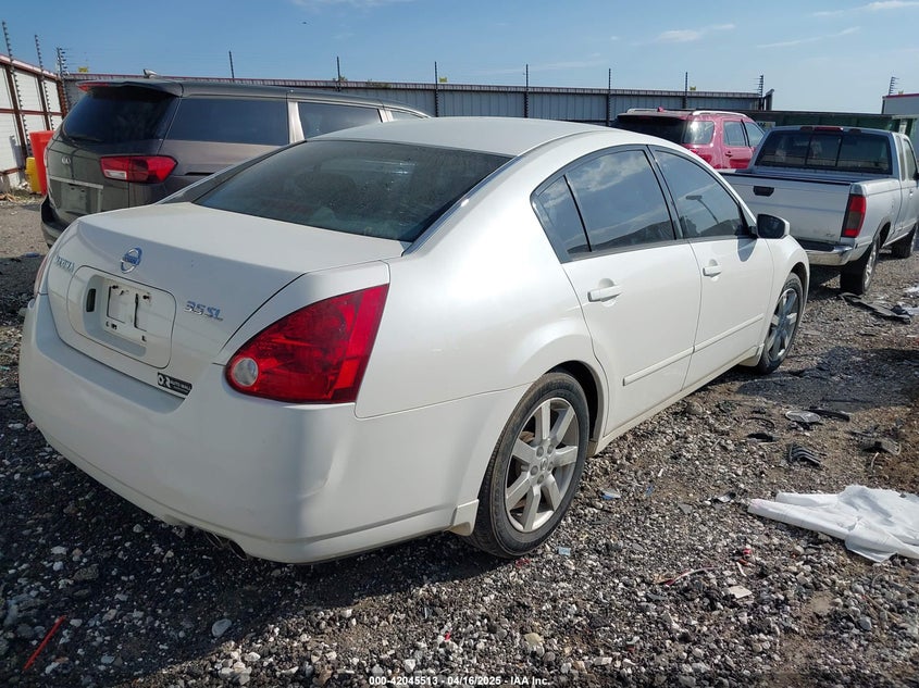 2006 NISSAN MAXIMA VIN: 1N4BA41E26C854721