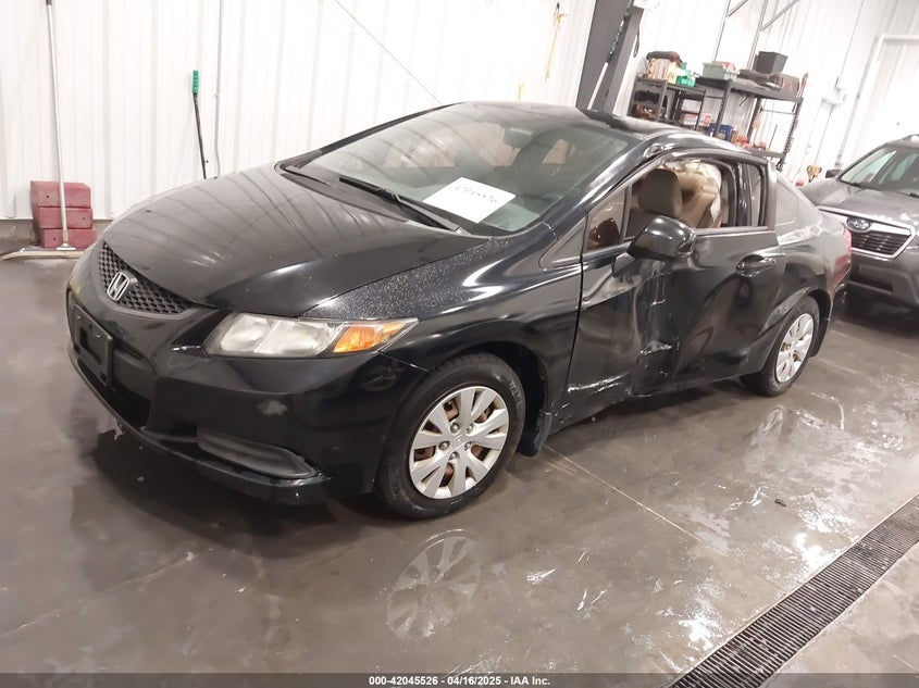 2012 HONDA CIVIC VIN: 2HGFG3B55CH559433