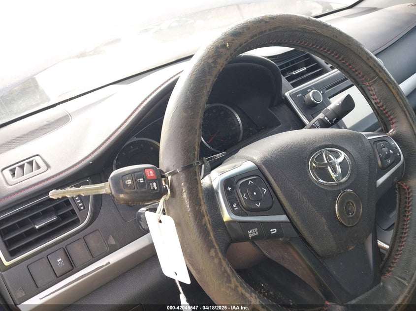 2016 TOYOTA CAMRY VIN: 4T1BF1FK9GU540189