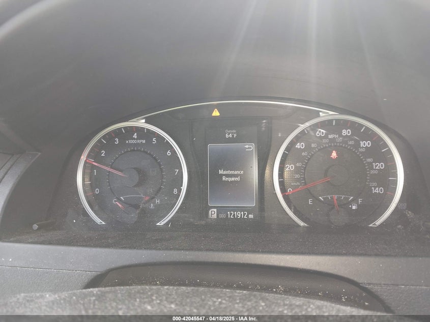 2016 TOYOTA CAMRY VIN: 4T1BF1FK9GU540189