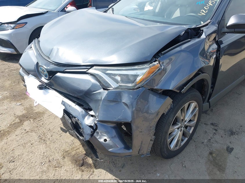 VIN JTMDJREV0JD175690 2018 TOYOTA RAV4 HYBRID LIMITED