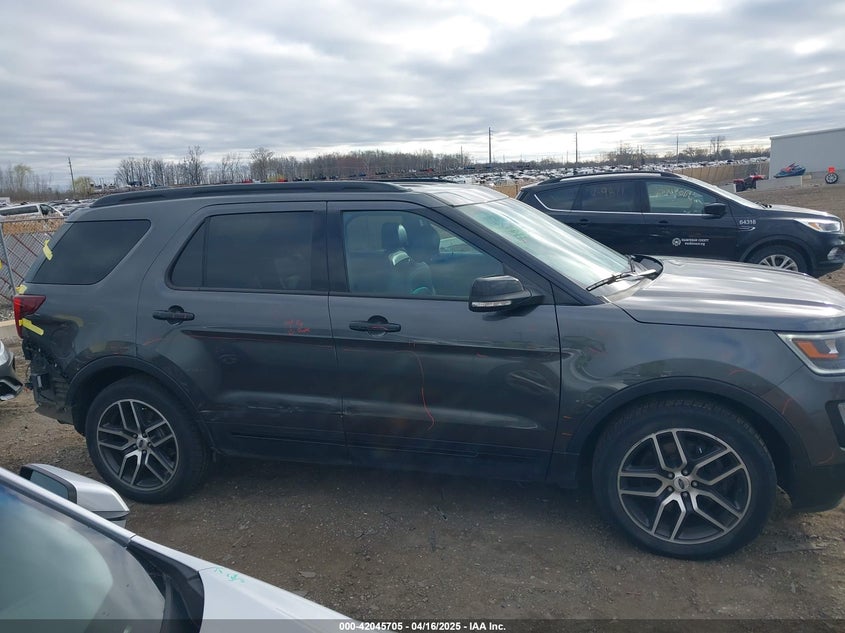2017 FORD EXPLORER VIN: 1FM5K8GT4HGA68427