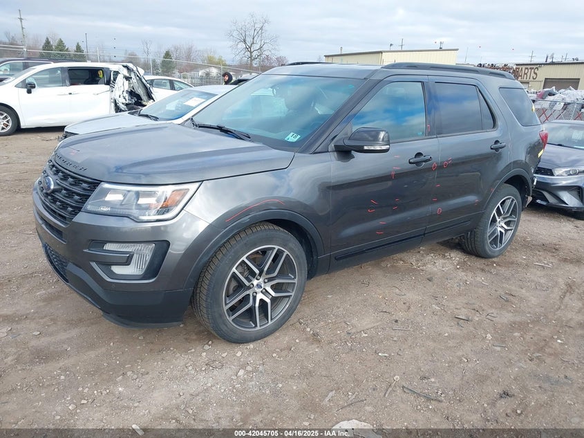 2017 FORD EXPLORER VIN: 1FM5K8GT4HGA68427