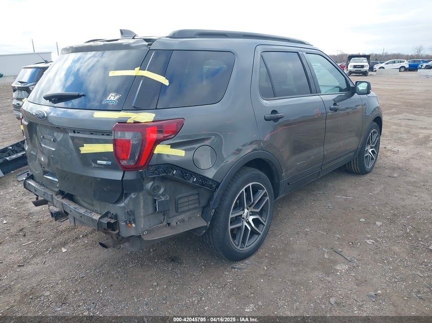 2017 FORD EXPLORER VIN: 1FM5K8GT4HGA68427