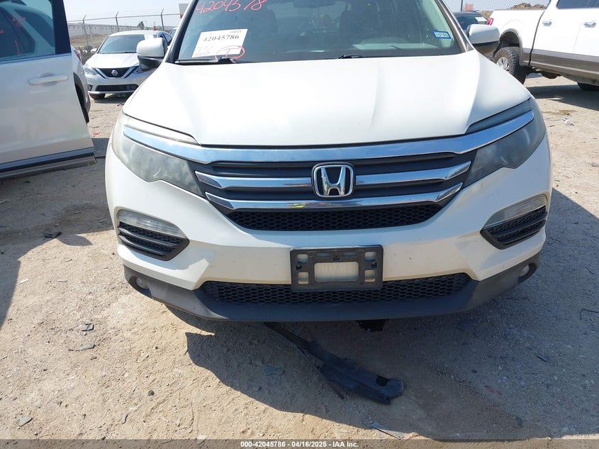 2017 HONDA PILOT VIN: 5FNYF5H54HB021459