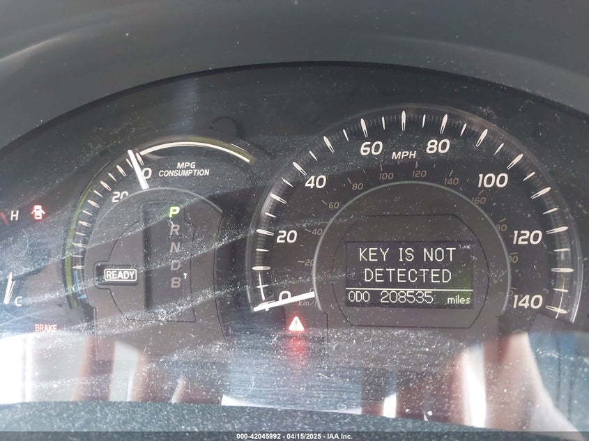 2007 TOYOTA CAMRY HYBRID VIN: JTNBB46KX73012549