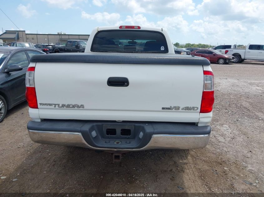 2004 Toyota Tundra Sr5 V8 VIN: 5TBDT441X45436417 Lot: 42046018