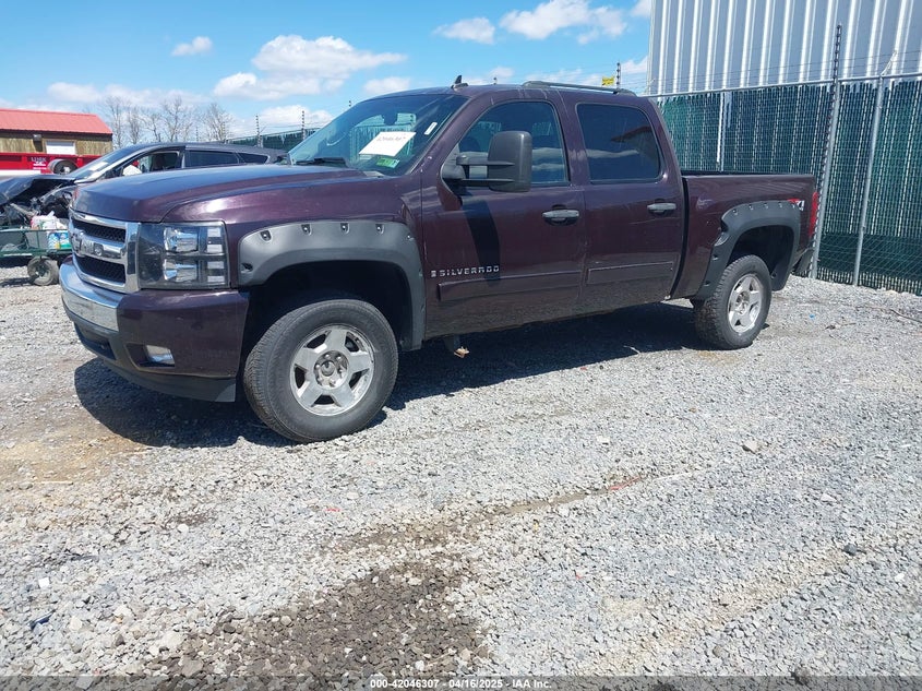 2008 CHEVROLET SILVERADO 1500 VIN: 2GCEK13M781169033