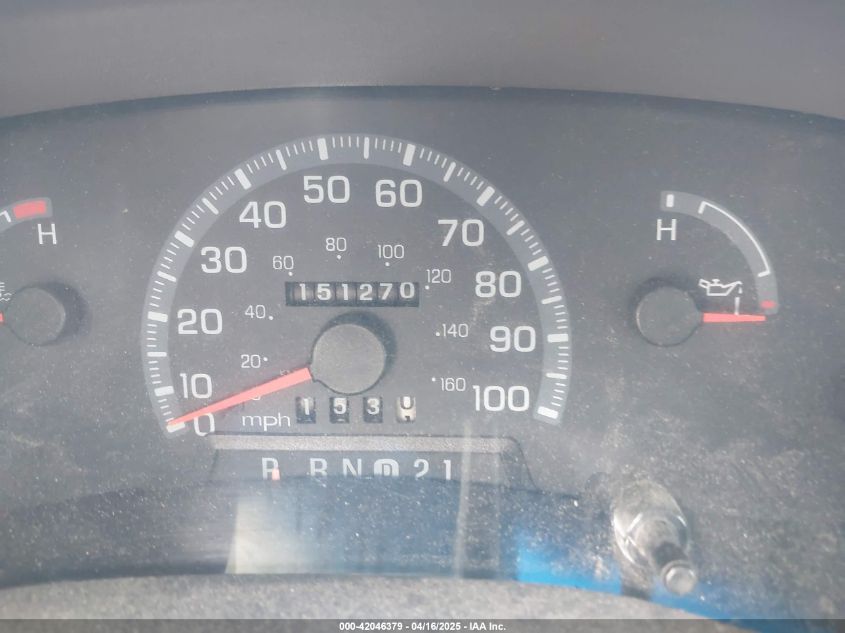 1997 Ford F150 VIN: 2FTDX18W9VCA50424 Lot: 42046379