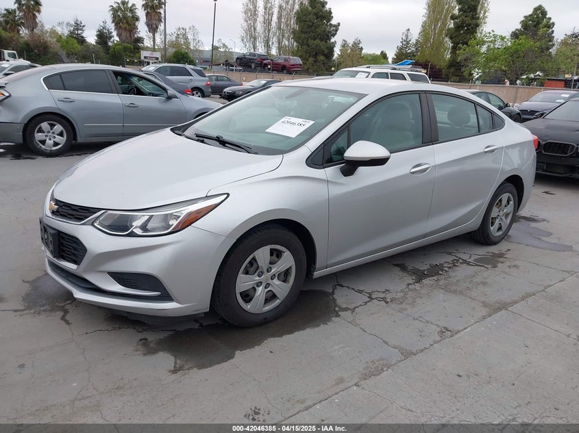 2017 CHEVROLET CRUZE LS AUTO - 3G1BC5SM4HS560971