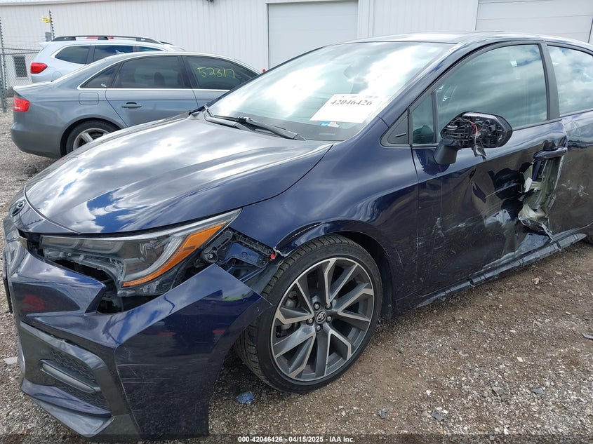 2022 TOYOTA COROLLA VIN: 5YFT4MCE0NP104453