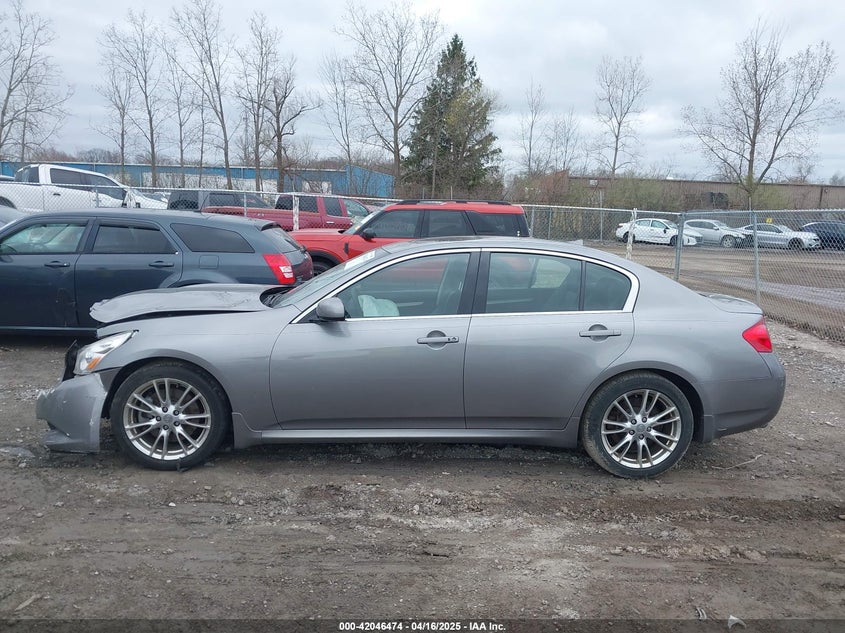 2007 INFINITI G35 VIN: JNKBV61E17M730055