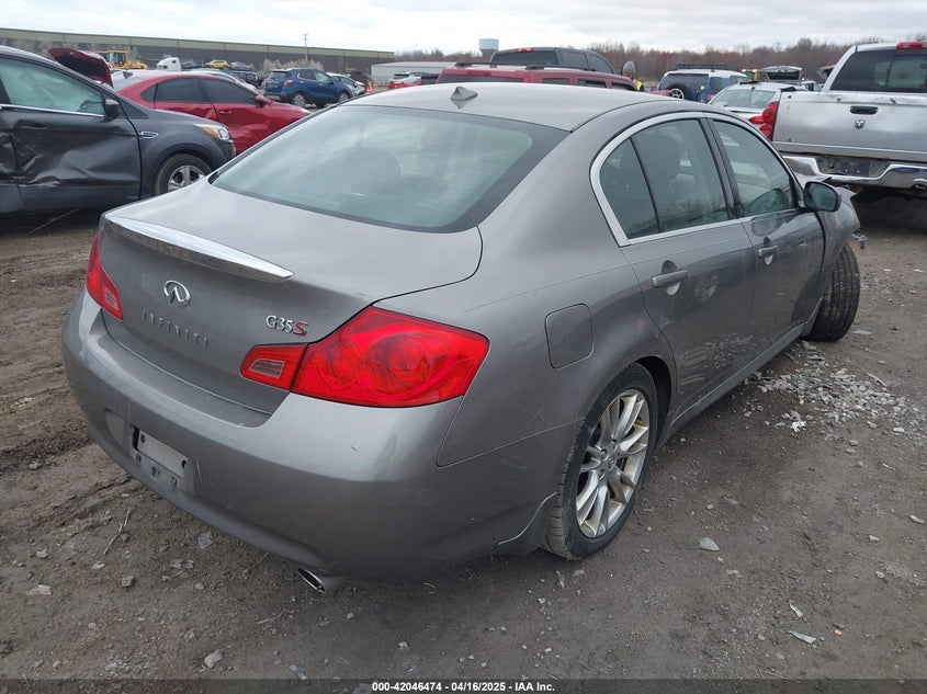 2007 INFINITI G35 VIN: JNKBV61E17M730055