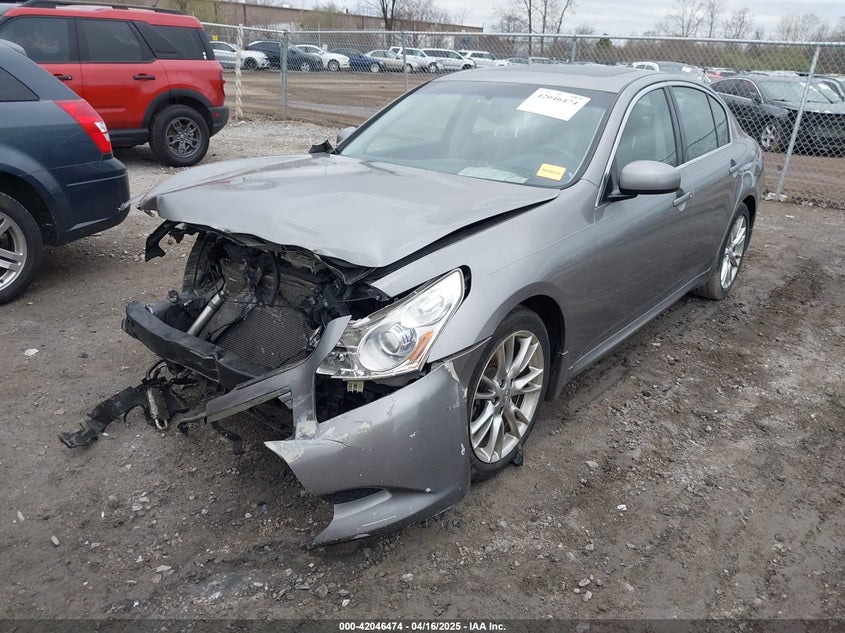 2007 INFINITI G35 VIN: JNKBV61E17M730055
