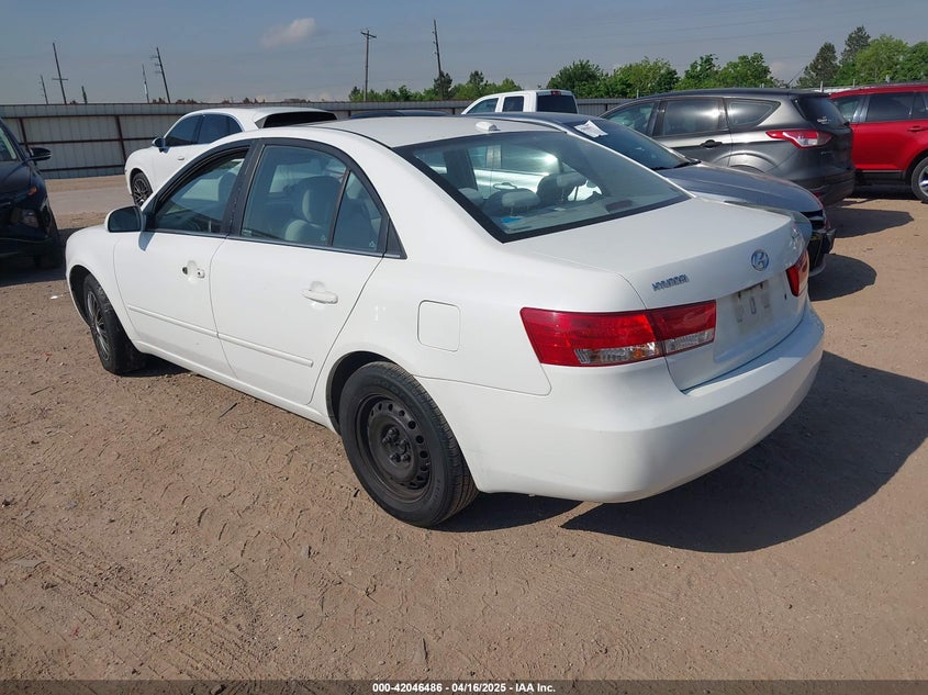 2008 HYUNDAI SONATA VIN: 5NPET46C98H400661