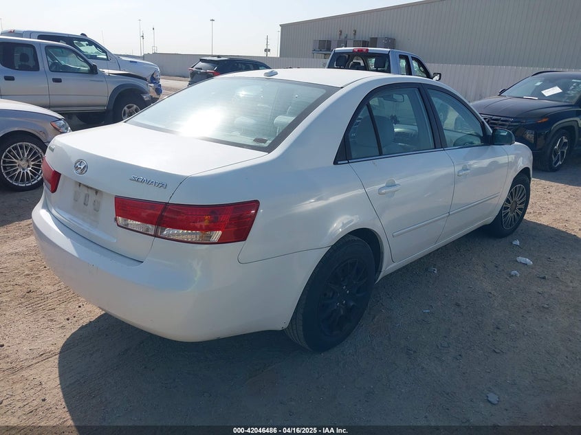 2008 HYUNDAI SONATA VIN: 5NPET46C98H400661