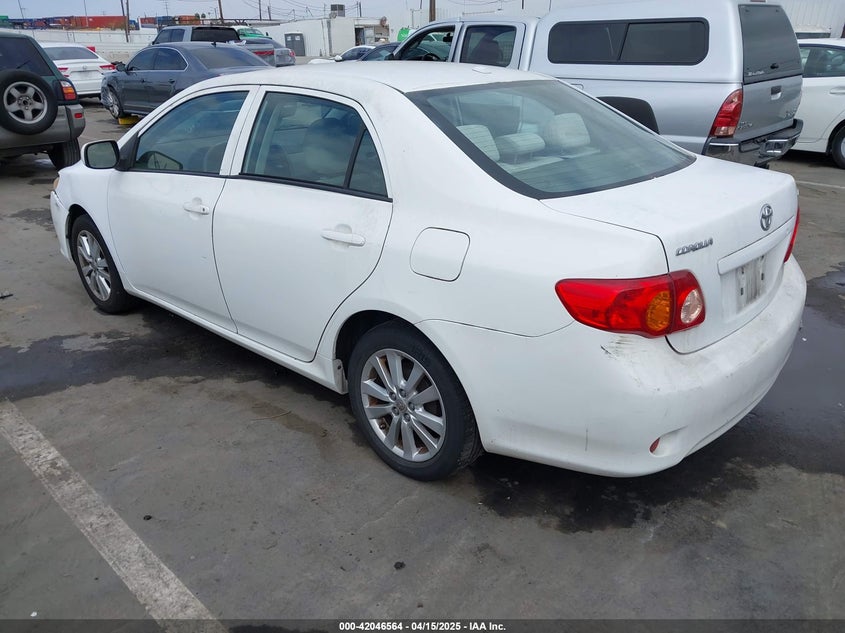 2009 TOYOTA COROLLA VIN: 1NXBU40E99Z082845