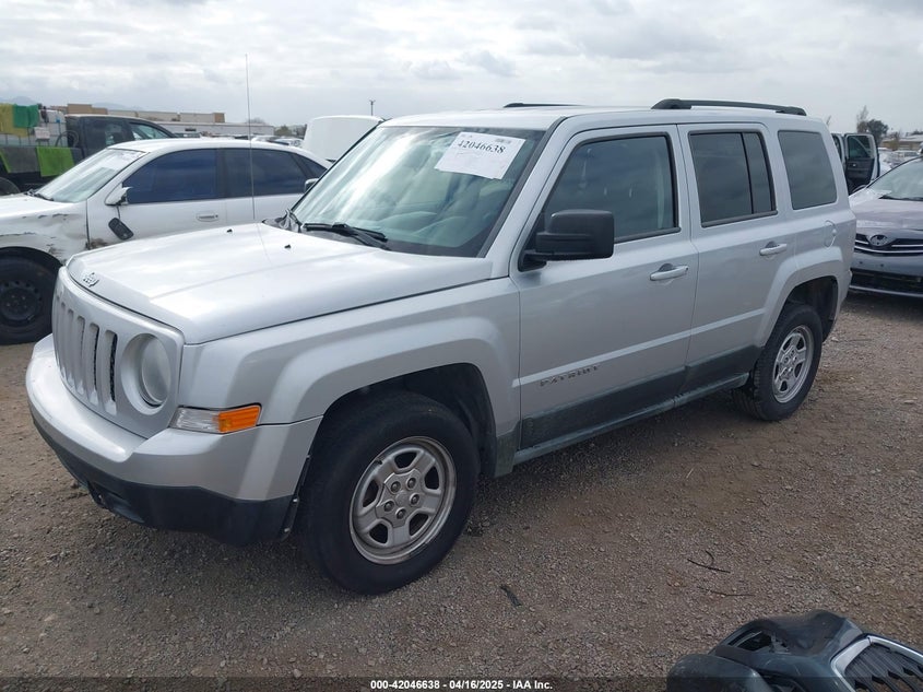 2011 JEEP PATRIOT VIN: 1J4NT1GAXBD284096