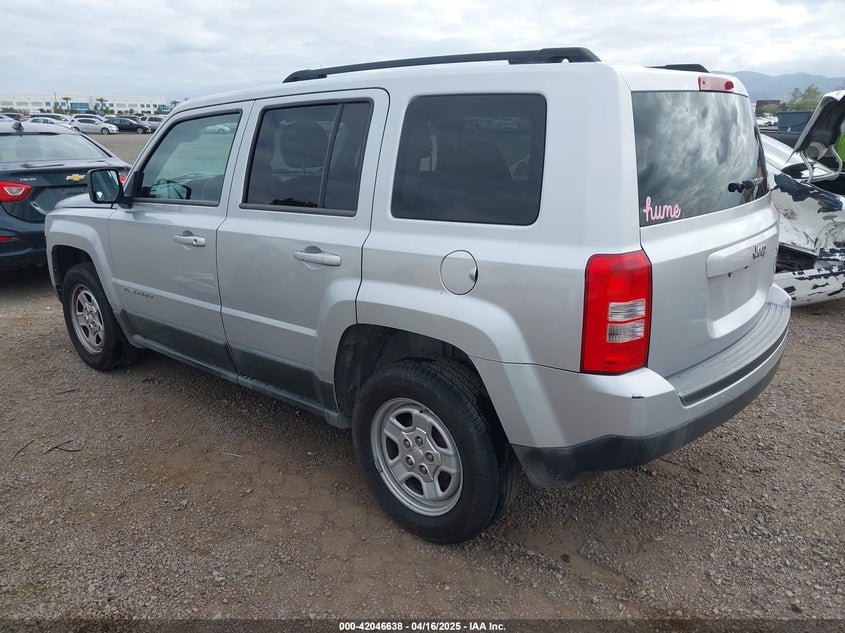 2011 JEEP PATRIOT VIN: 1J4NT1GAXBD284096