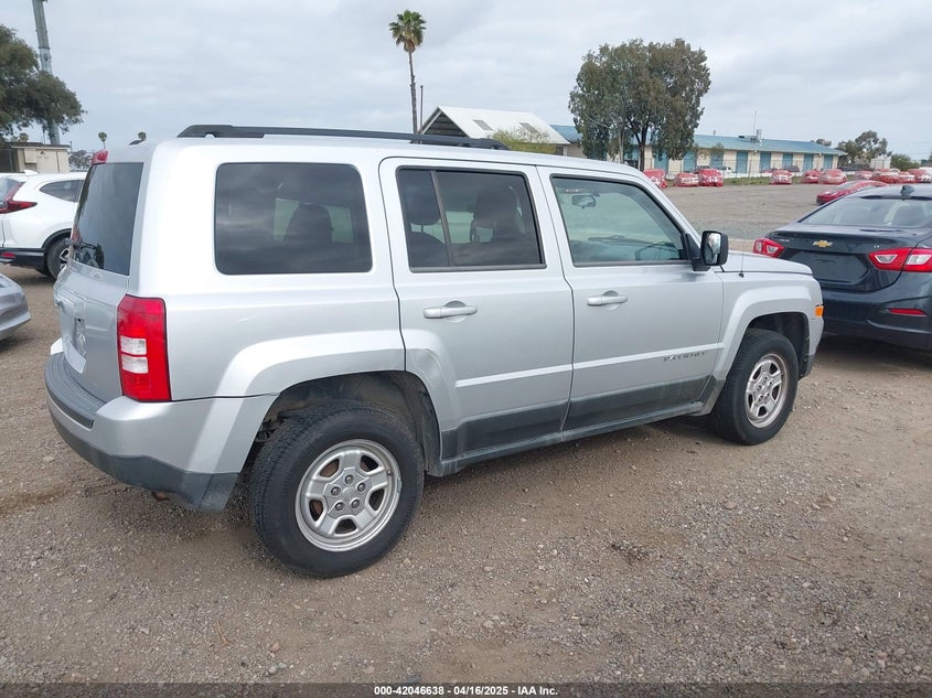 2011 JEEP PATRIOT VIN: 1J4NT1GAXBD284096