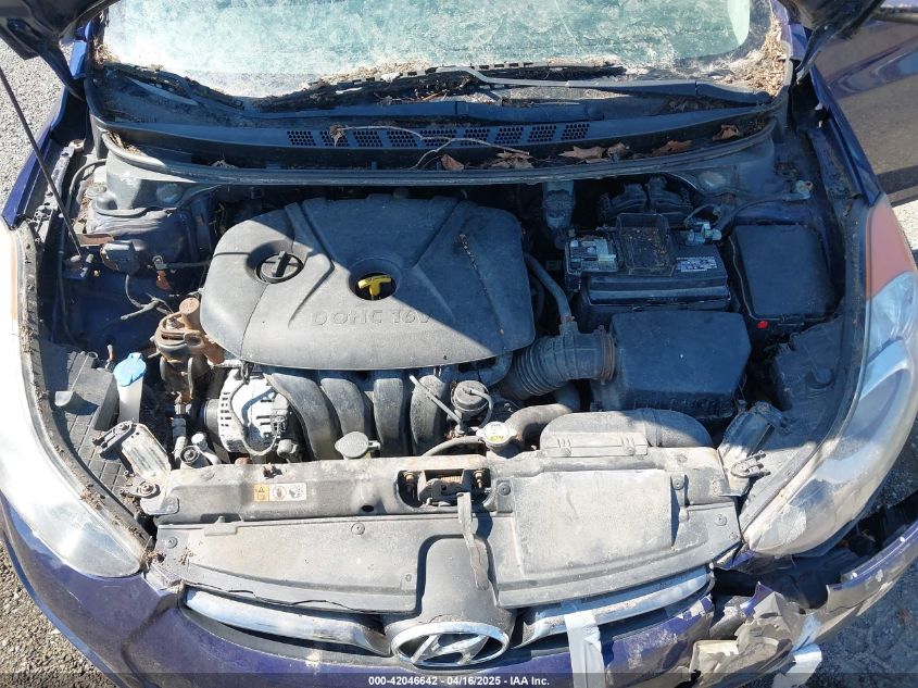 2013 Hyundai Elantra Limited VIN: 5NPDH4AE1DH429331 Lot: 42046642