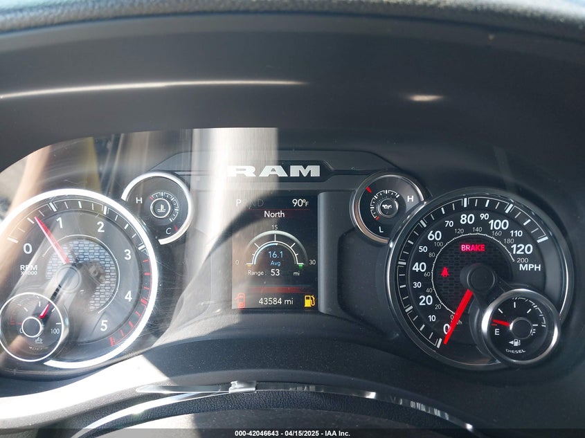 2022 RAM 2500 VIN: 3C6UR5DL8NG324154