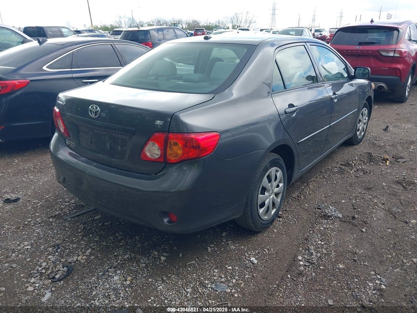 2009 TOYOTA COROLLA VIN: JTDBL40E799040751