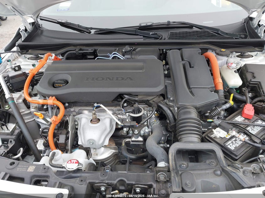 2025 HONDA CIVIC HYBRID VIN: 2HGFE4F86SH308922
