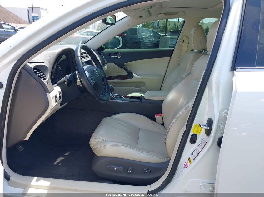 2012 LEXUS IS 250 VIN: JTHBF5C21C5181732