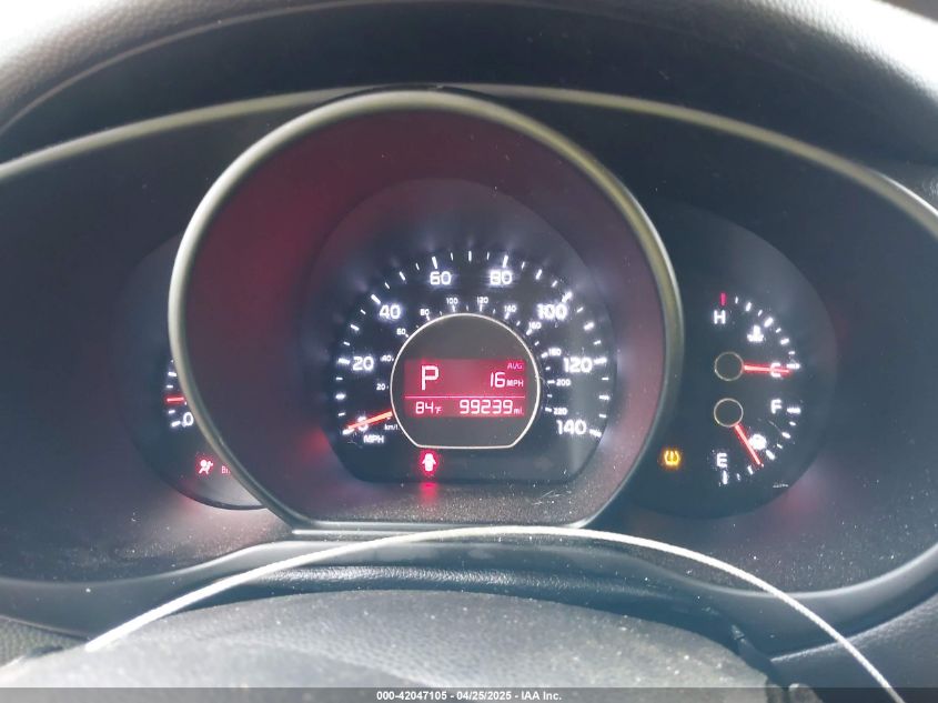 2015 Kia Soul + VIN: KNDJP3A5XF7140097 Lot: 42047105