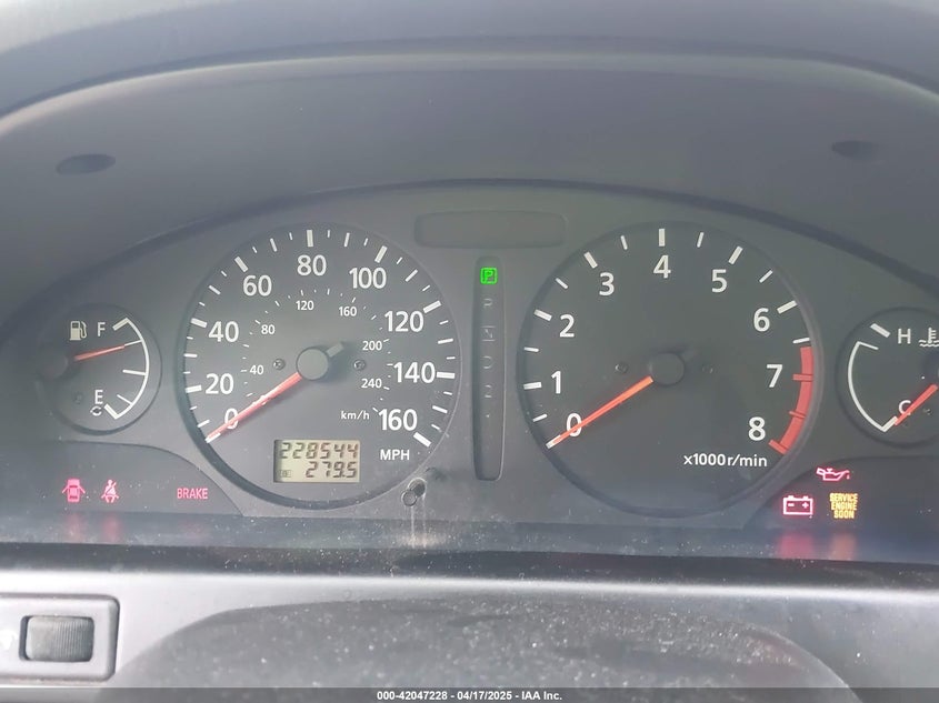 2000 Nissan Maxima Gle/Gxe/Se VIN: JN1CA31D8YT759473 Lot: 42047228