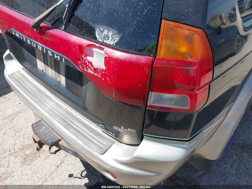 1998 Mitsubishi Montero Sport Ls VIN: JA4MT31P9WP005522 Lot: 42047242