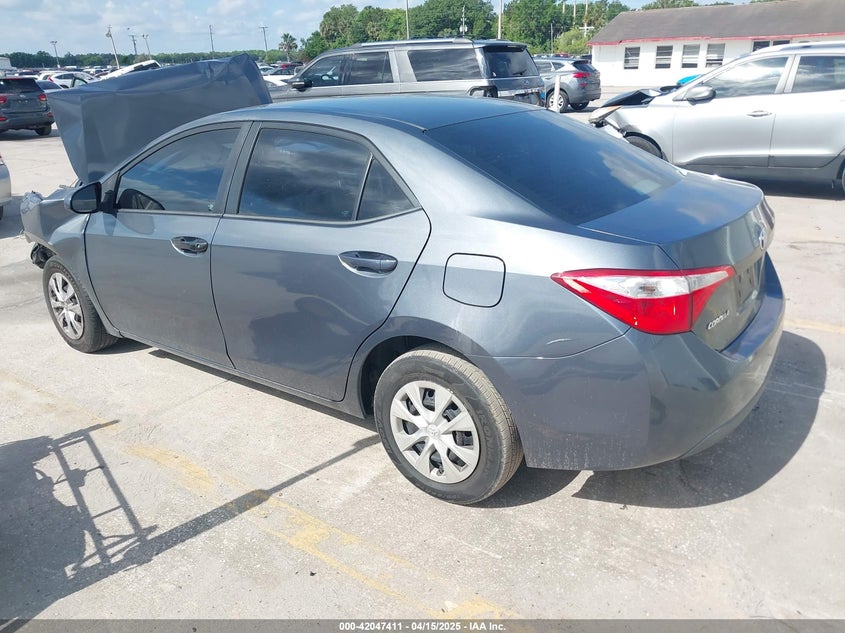 2015 TOYOTA COROLLA VIN: 2T1BURHE7FC278832