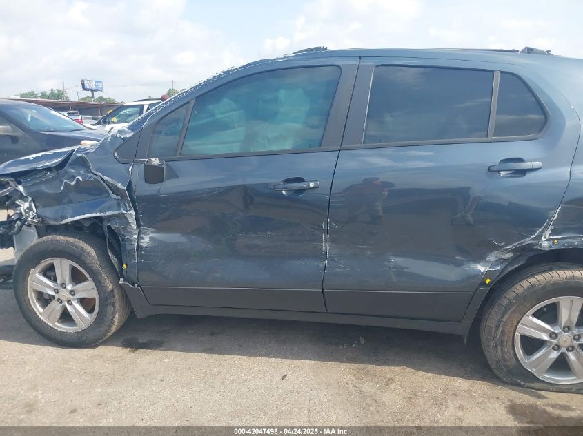 2022 Chevrolet Trax Fwd Lt VIN: KL7CJLSM6NB568077 Lot: 42047498