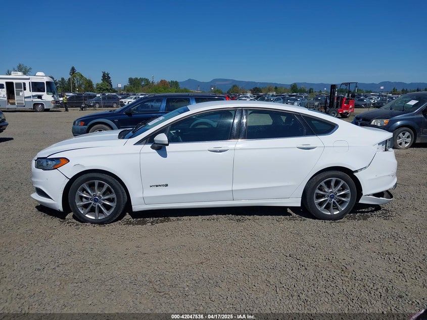 2017 FORD FUSION HYBRID SE - 3FA6P0LU9HR400659