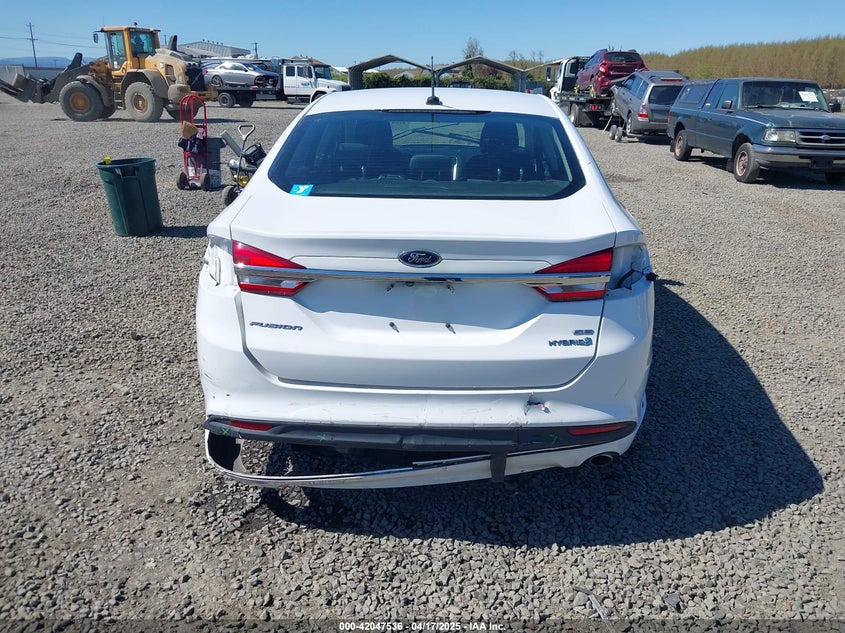 2017 FORD FUSION HYBRID SE - 3FA6P0LU9HR400659