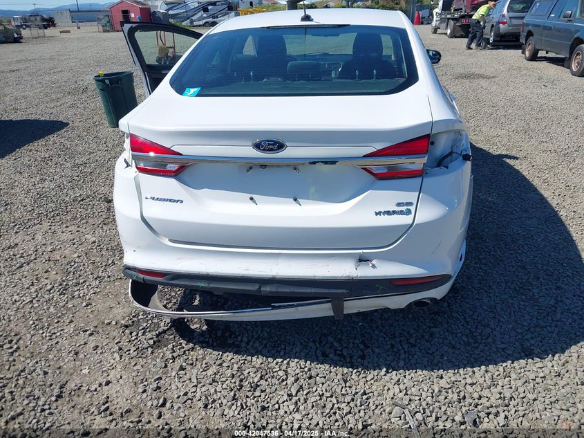 2017 FORD FUSION HYBRID SE - 3FA6P0LU9HR400659