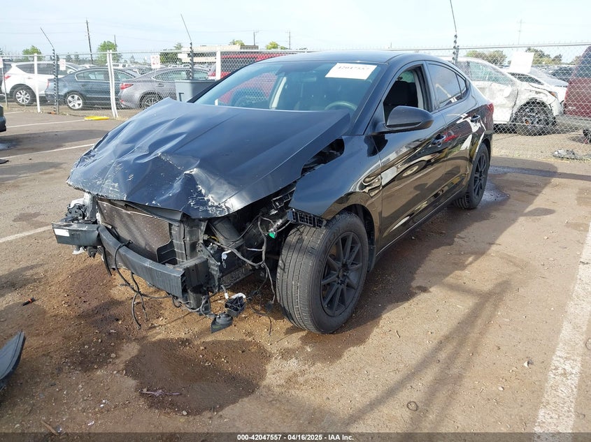 2020 HYUNDAI ELANTRA VIN: 5NPD74LF6LH597490
