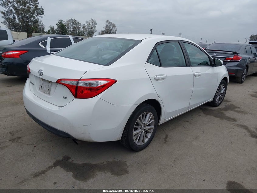2014 TOYOTA COROLLA VIN: 5YFBURHE8EP071168