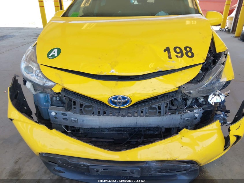 2016 TOYOTA PRIUS V VIN: JTDZN3EUXGJ055176