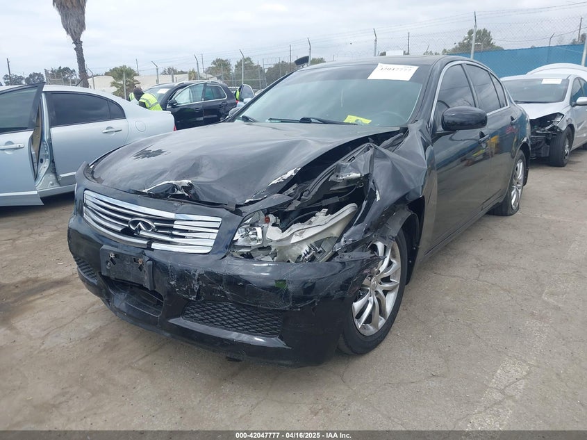 2008 INFINITI G35X VIN: JNKBV61F28M257759