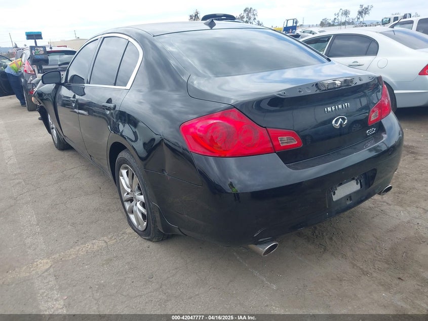 2008 INFINITI G35X VIN: JNKBV61F28M257759