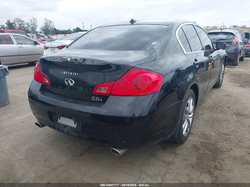 2008 INFINITI G35X VIN: JNKBV61F28M257759