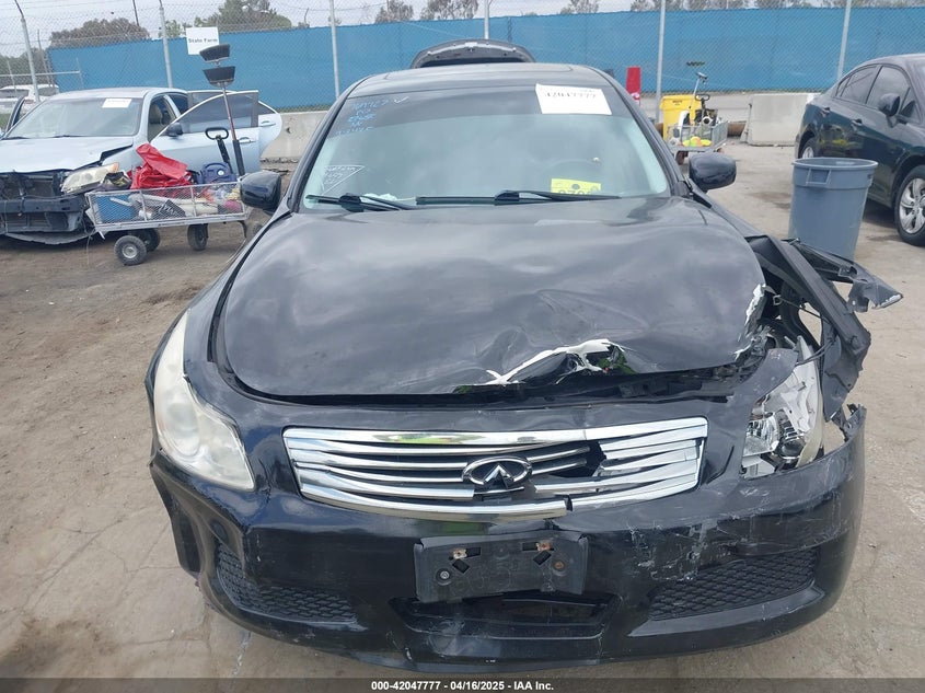 2008 INFINITI G35X VIN: JNKBV61F28M257759