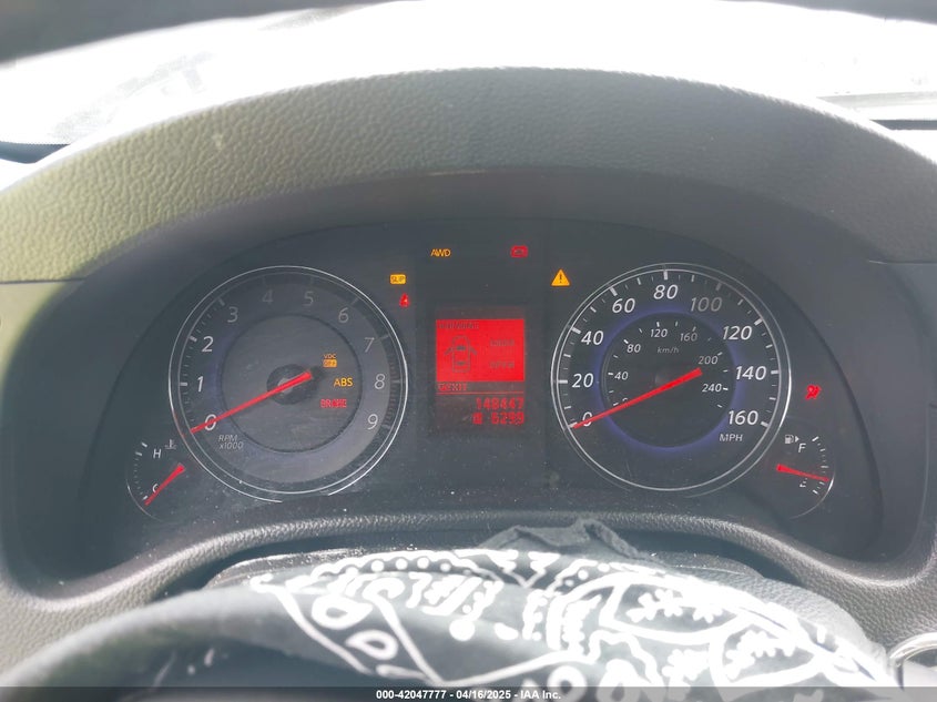 2008 INFINITI G35X VIN: JNKBV61F28M257759